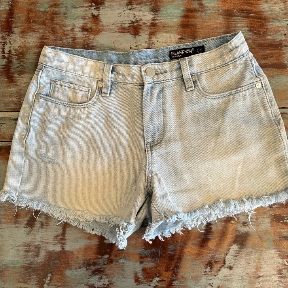 Blank NYC denim shorts- size 27